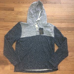 Lucky brand button hoodie/jacket